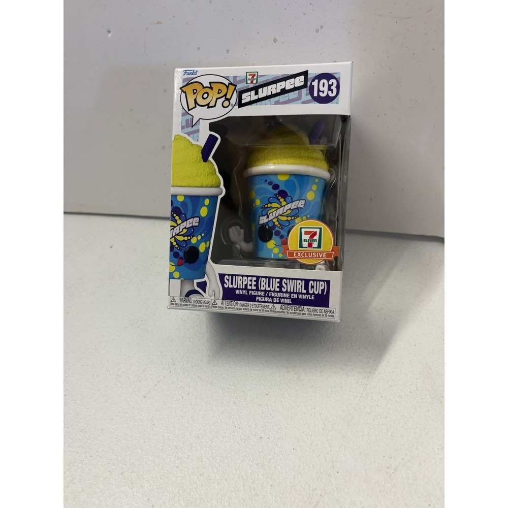 Funko Pop! Vinyl Figure 7-11 Slurpee Blue Swirl Cup #193
